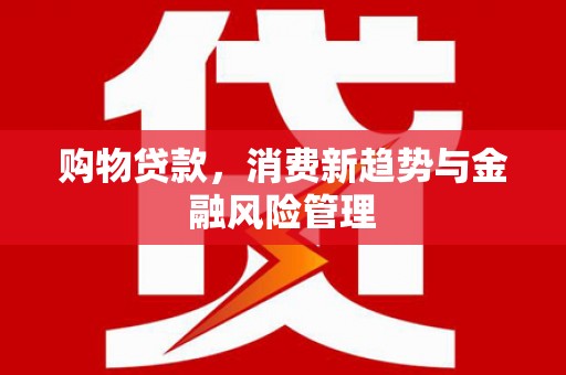 湖北购物贷款，消费新趋势与金融风险管理