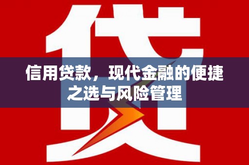 湖北信用贷款，现代金融的便捷之选与风险管理