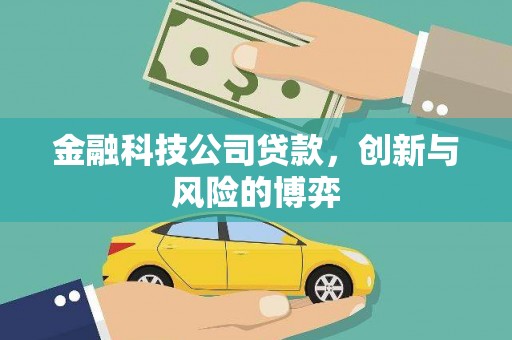 湖北金融科技公司贷款，创新与风险的博弈