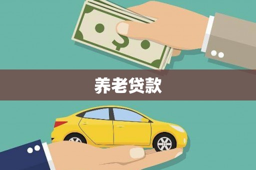 湖北养老贷款