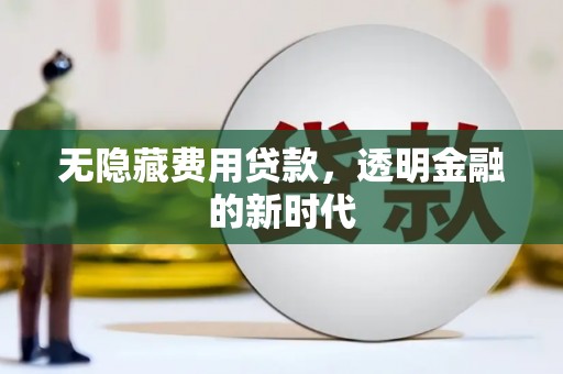 湖北无隐藏费用贷款，透明金融的新时代