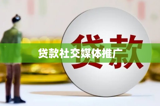 湖北贷款社交媒体推广