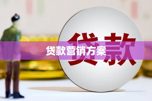 湖北贷款营销方案