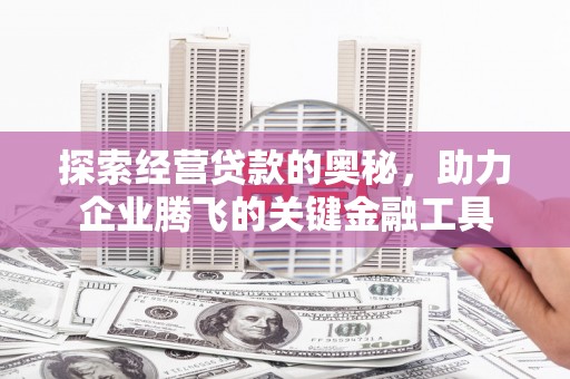 湖北探索经营贷款的奥秘，助力企业腾飞的关键金融工具