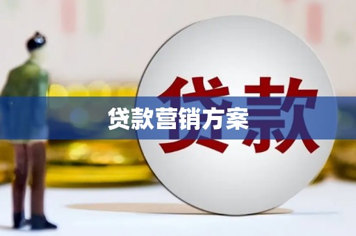湖北贷款营销方案