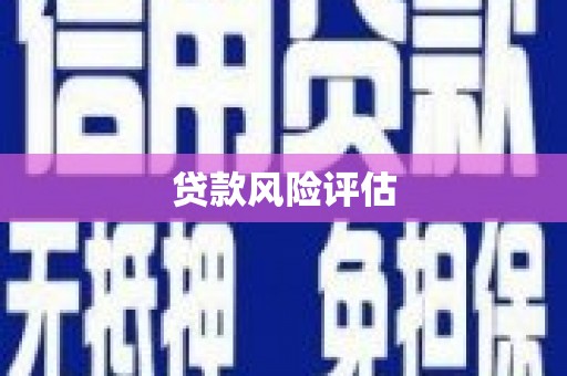 湖北贷款风险评估