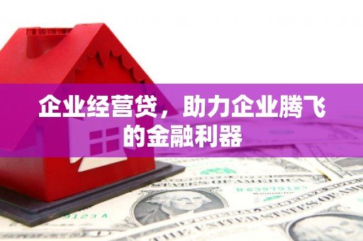 湖北企业经营贷，助力企业腾飞的金融利器