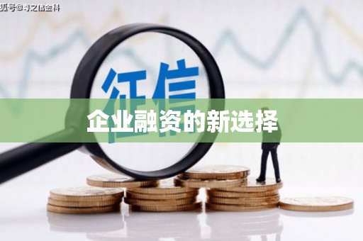 湖北企业融资的新选择
