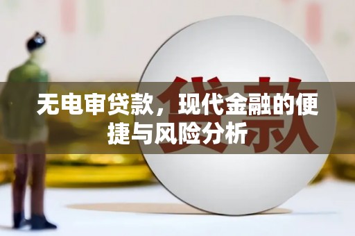 湖北无电审贷款，现代金融的便捷与风险分析