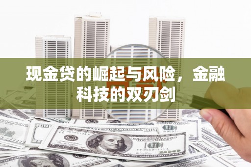 湖北现金贷的崛起与风险，金融科技的双刃剑
