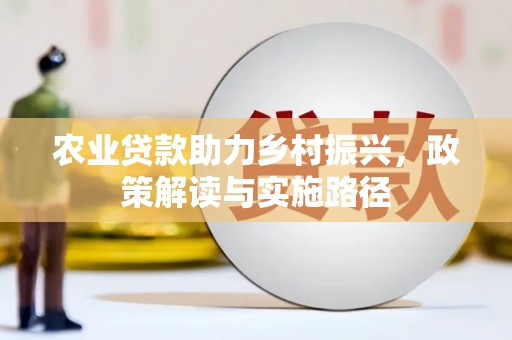 湖北农业贷款助力乡村振兴，政策解读与实施路径