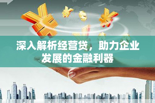 湖北深入解析经营贷，助力企业发展的金融利器
