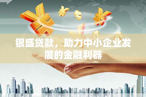 湖北银盛贷款，助力中小企业发展的金融利器