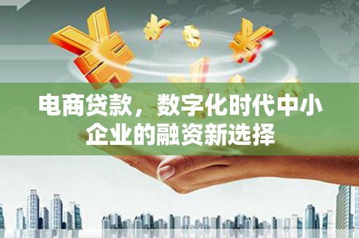 湖北电商贷款，数字化时代中小企业的融资新选择