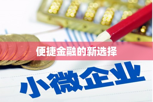 湖北便捷金融的新选择