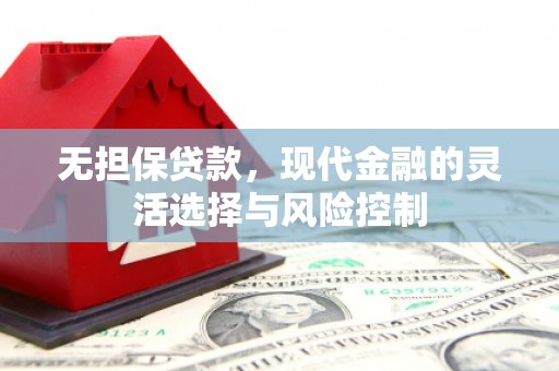 湖北无担保贷款，现代金融的灵活选择与风险控制
