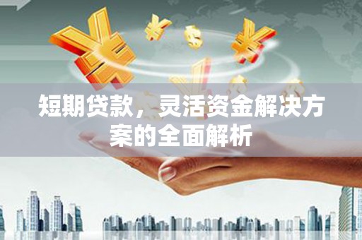 湖北短期贷款，灵活资金解决方案的全面解析