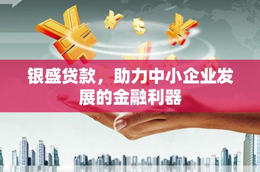 湖北银盛贷款，助力中小企业发展的金融利器