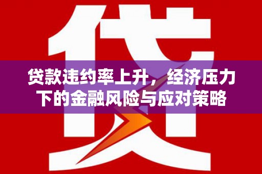湖北贷款违约率上升，经济压力下的金融风险与应对策略