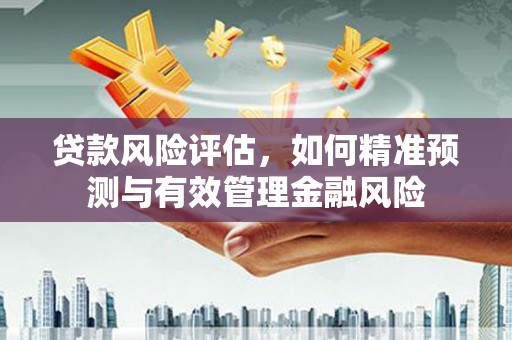 湖北贷款风险评估，如何精准预测与有效管理金融风险