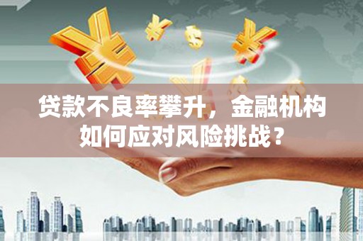 湖北贷款不良率攀升，金融机构如何应对风险挑战？