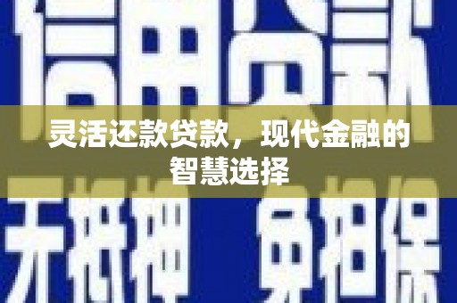 湖北灵活还款贷款，现代金融的智慧选择