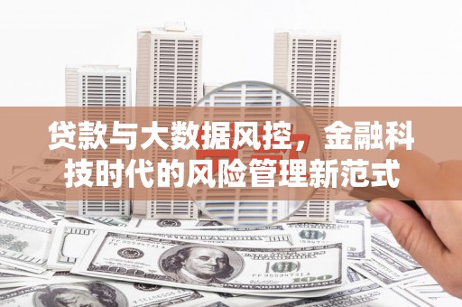 湖北贷款与大数据风控，金融科技时代的风险管理新范式
