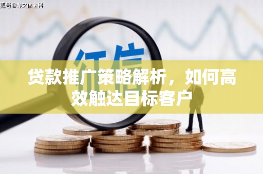 湖北贷款推广策略解析，如何高效触达目标客户