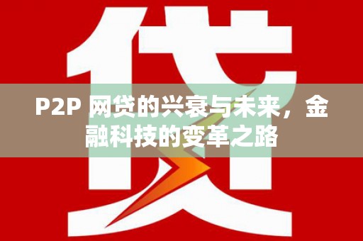 湖北P2P 网贷的兴衰与未来，金融科技的变革之路