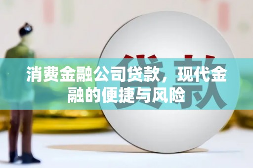 湖北消费金融公司贷款，现代金融的便捷与风险