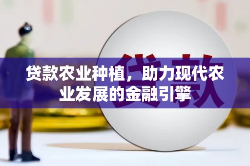 湖北贷款农业种植，助力现代农业发展的金融引擎