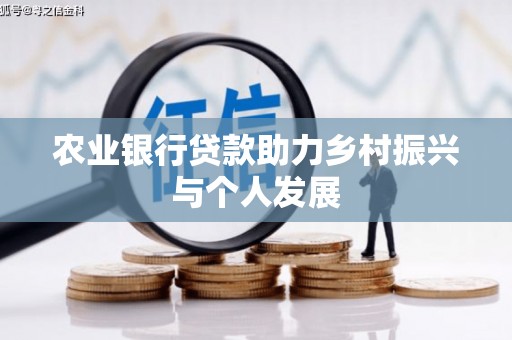 湖北农业银行贷款助力乡村振兴与个人发展