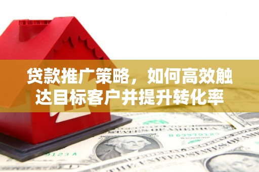 湖北贷款推广策略，如何高效触达目标客户并提升转化率