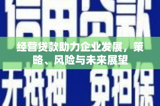 湖北经营贷款助力企业发展，策略、风险与未来展望