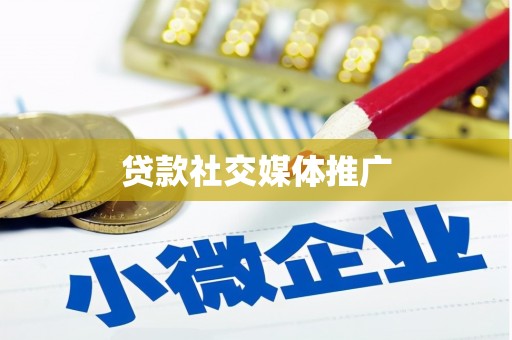 湖北贷款社交媒体推广