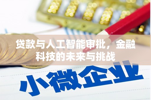 湖北贷款与人工智能审批，金融科技的未来与挑战
