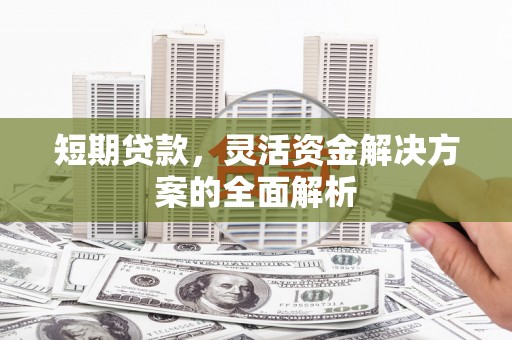 湖北短期贷款，灵活资金解决方案的全面解析