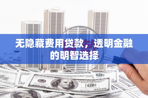 湖北无隐藏费用贷款，透明金融的明智选择