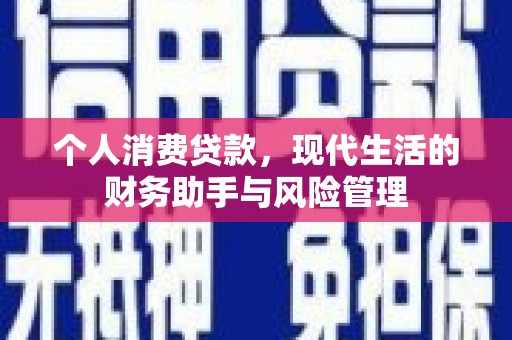 湖北个人消费贷款，现代生活的财务助手与风险管理
