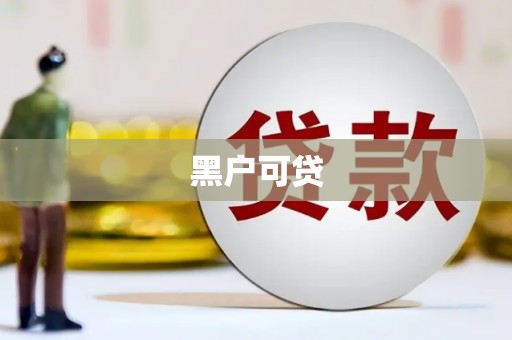 湖北黑户可贷