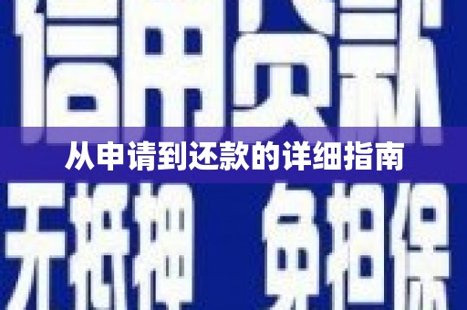湖北从申请到还款的详细指南
