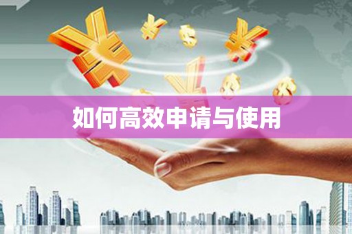 湖北如何高效申请与使用