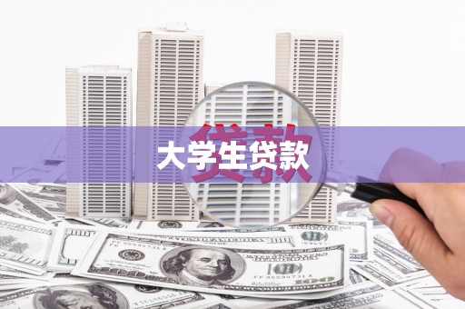 湖北大学生贷款