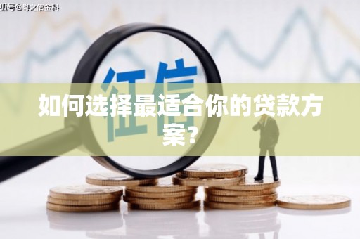 湖北如何选择最适合你的贷款方案？