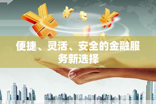 湖北便捷、灵活、安全的金融服务新选择